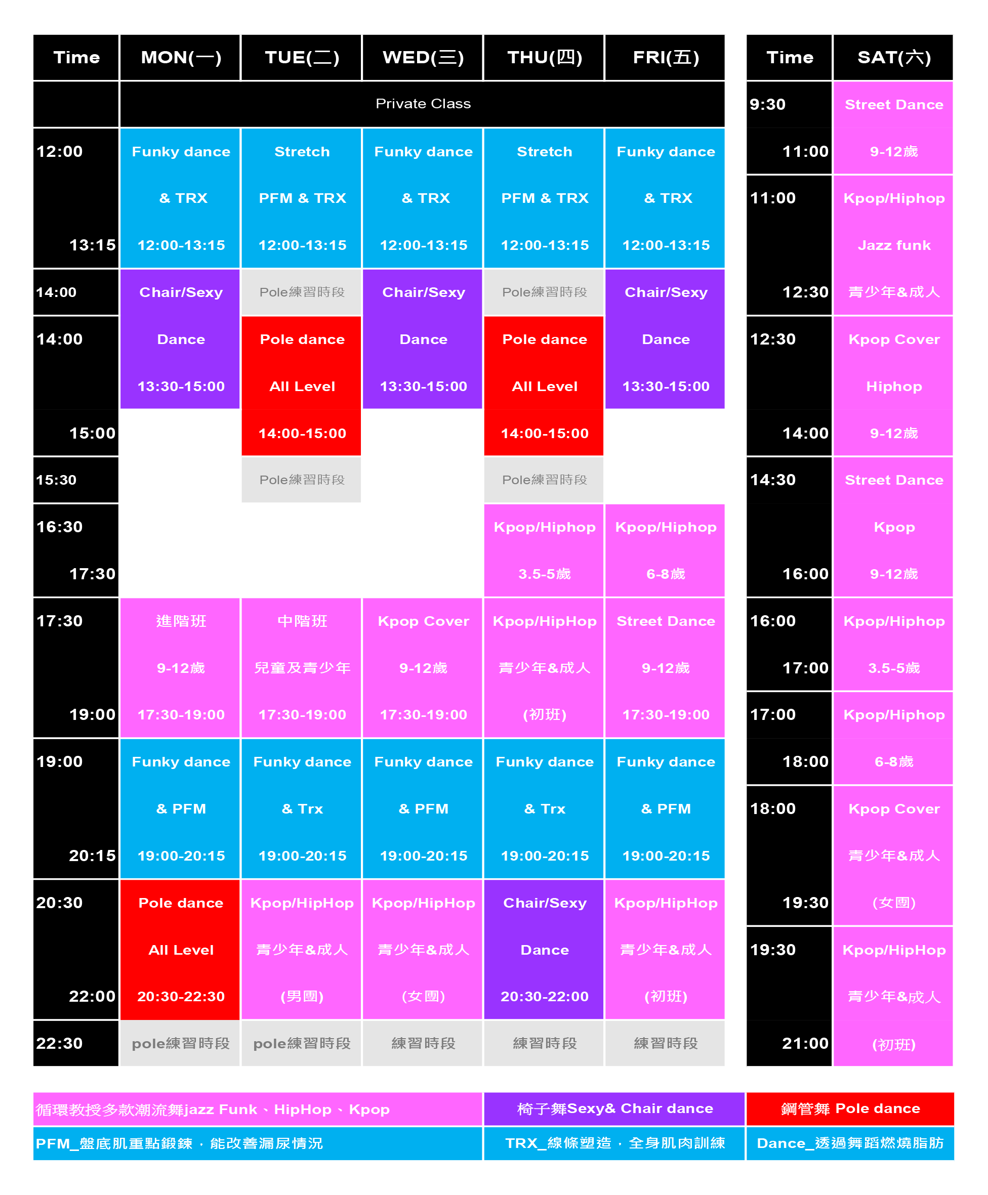 Schedule web 26