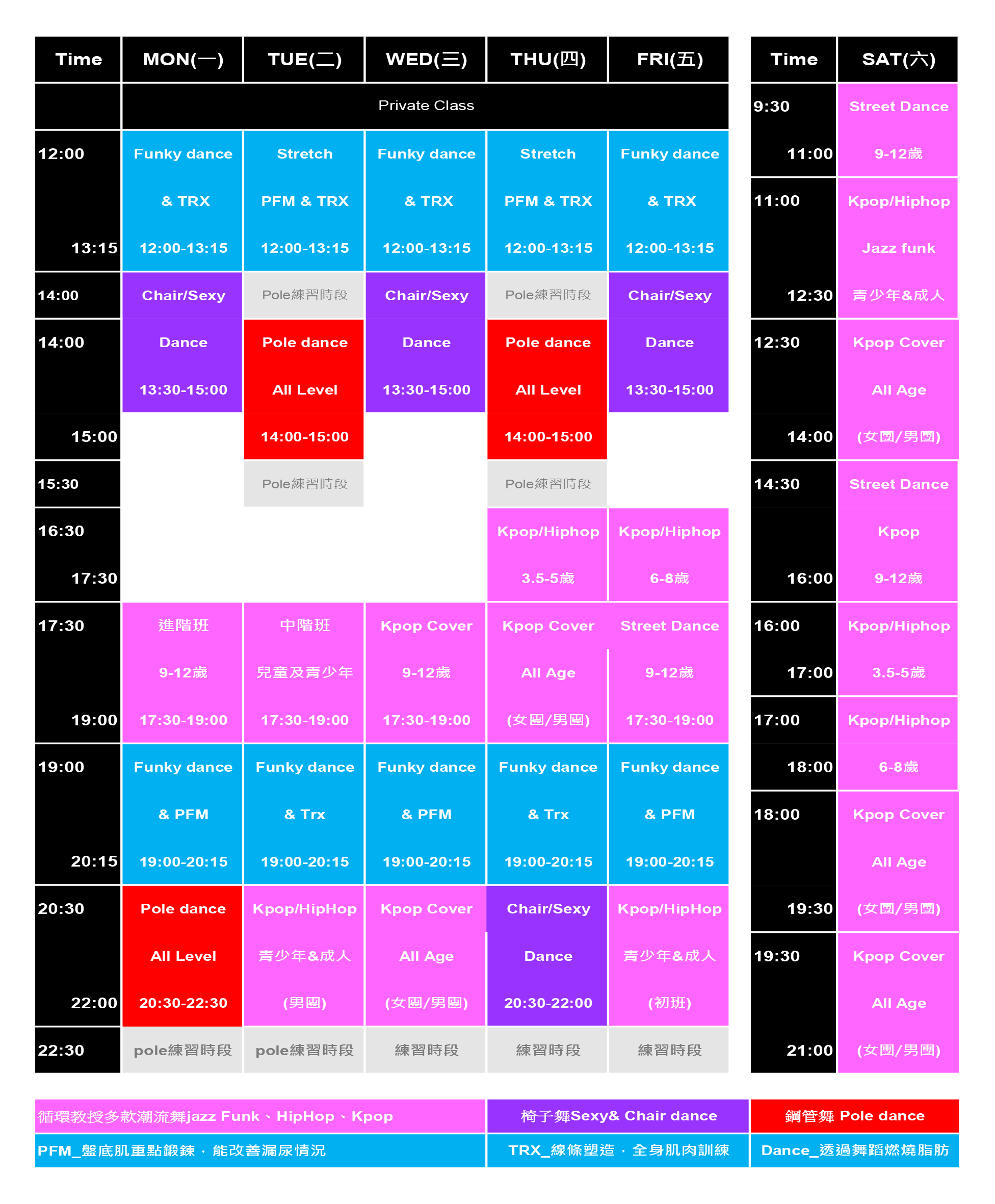 Schedule web 26